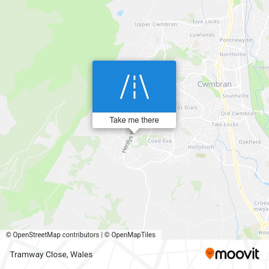 Tramway Close map