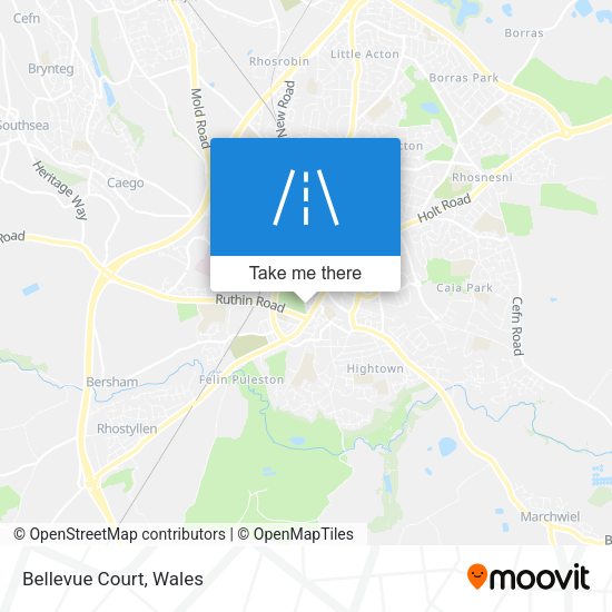 Bellevue Court map