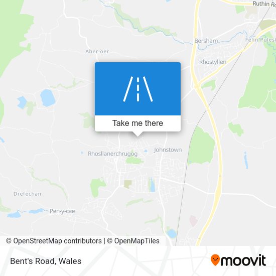 Bent's Road map