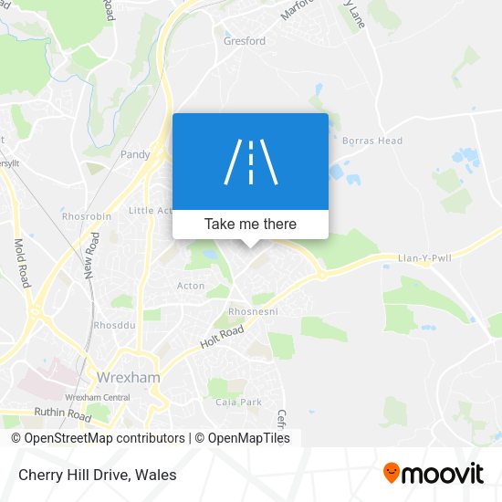 Cherry Hill Drive map