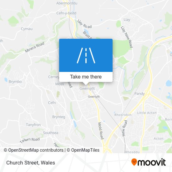 Church Street map