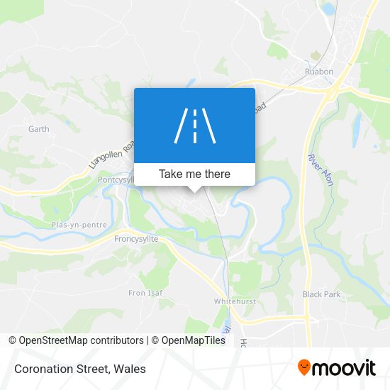 Coronation Street map