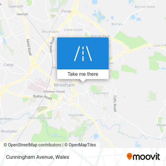 Cunningham Avenue map