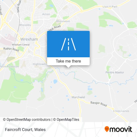 Faircroft Court map