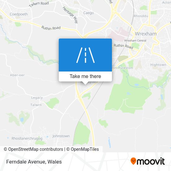 Ferndale Avenue map