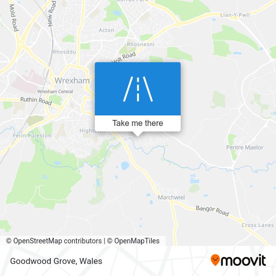 Goodwood Grove map