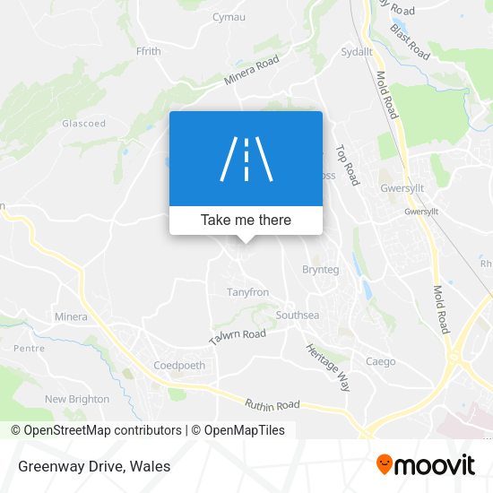 Greenway Drive map