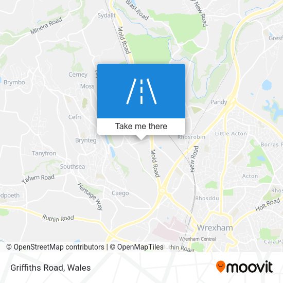 Griffiths Road map