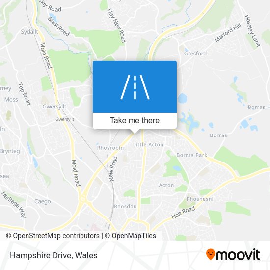 Hampshire Drive map