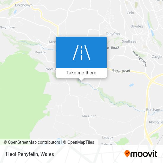 Heol Penyfelin map