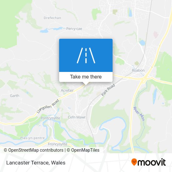 Lancaster Terrace map