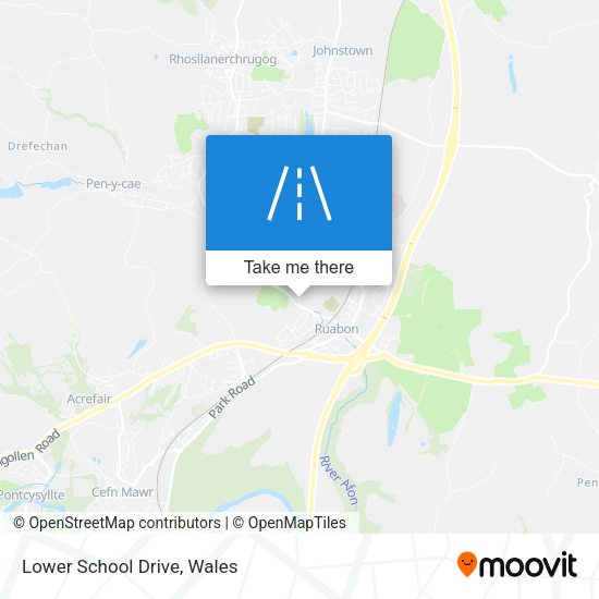 Lower School Drive map