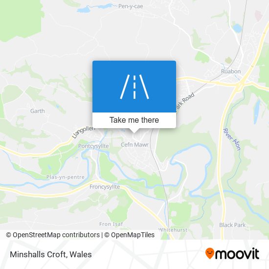 Minshalls Croft map