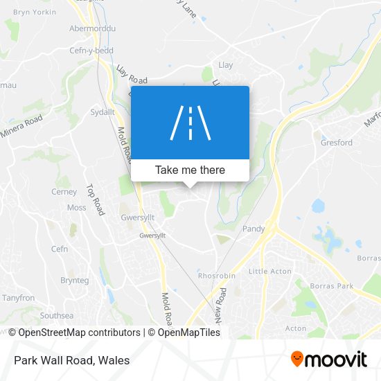 Park Wall Road map