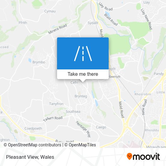 Pleasant View map