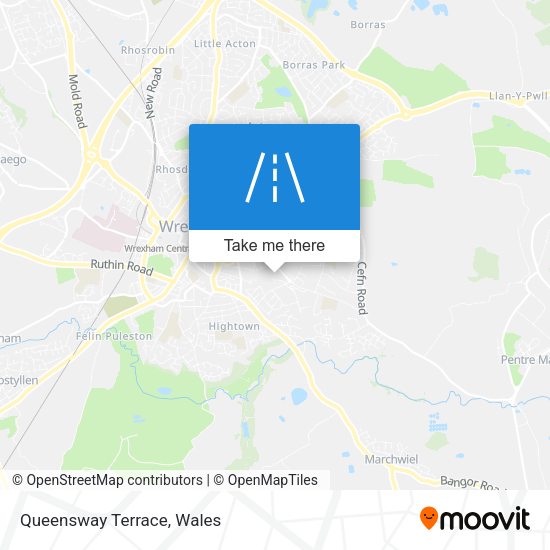 Queensway Terrace map