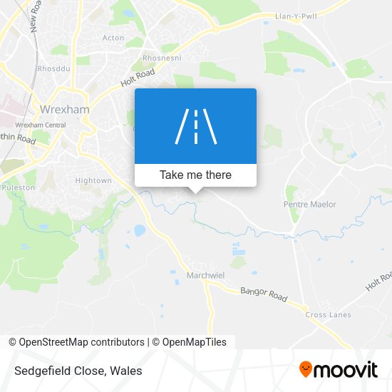 Sedgefield Close map