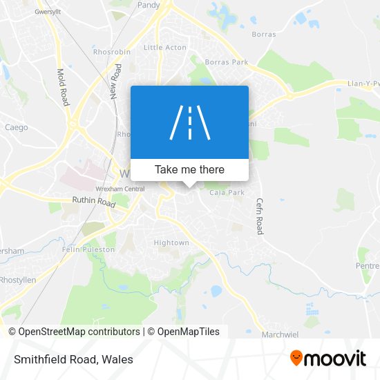 Smithfield Road map