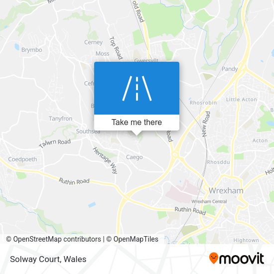 Solway Court map