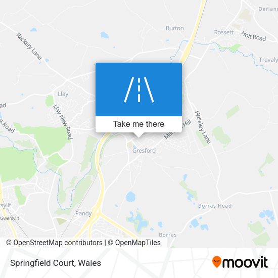Springfield Court map