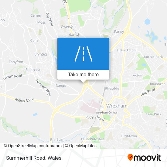Summerhill Road map