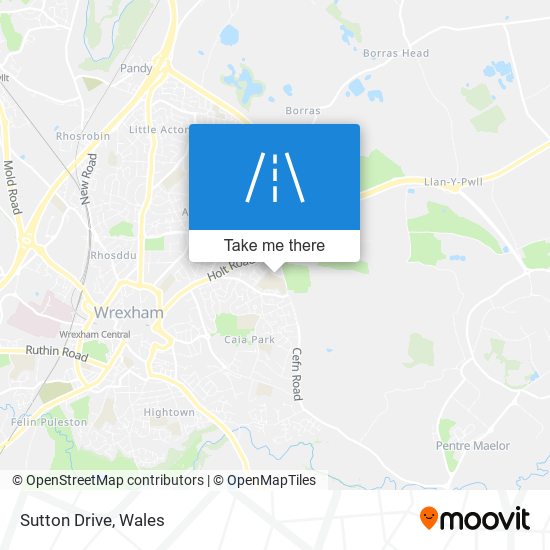 Sutton Drive map