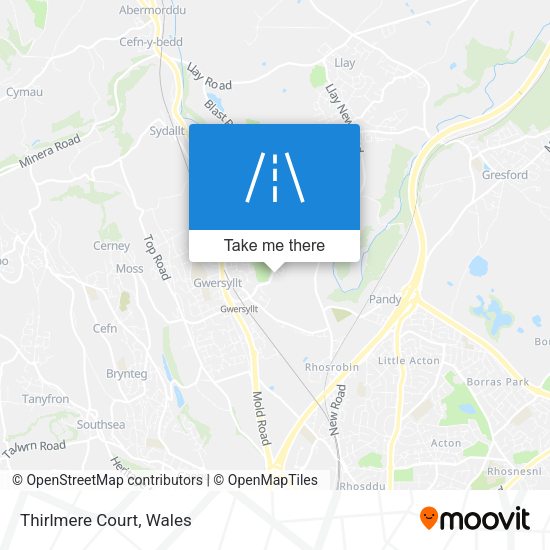 Thirlmere Court map
