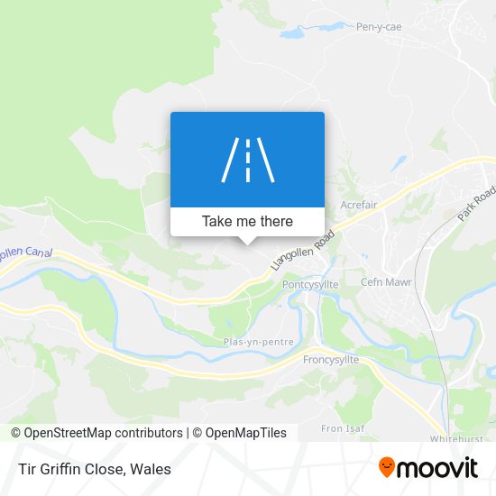 Tir Griffin Close map