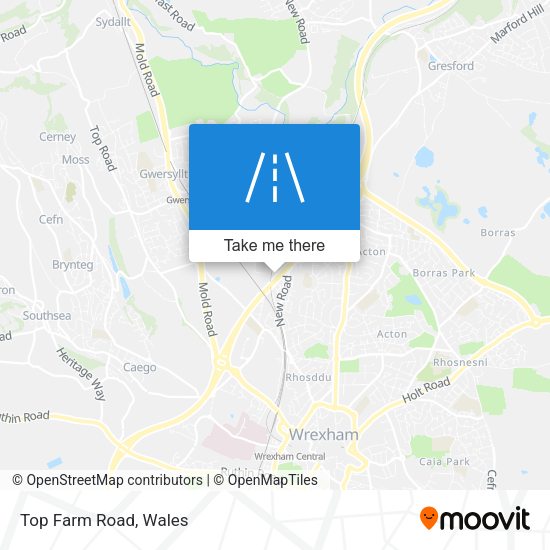 Top Farm Road map