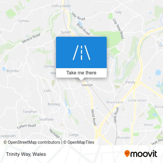 Trinity Way map