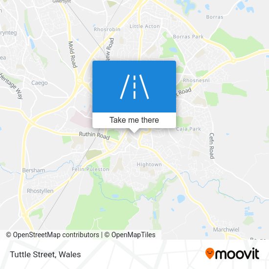 Tuttle Street map