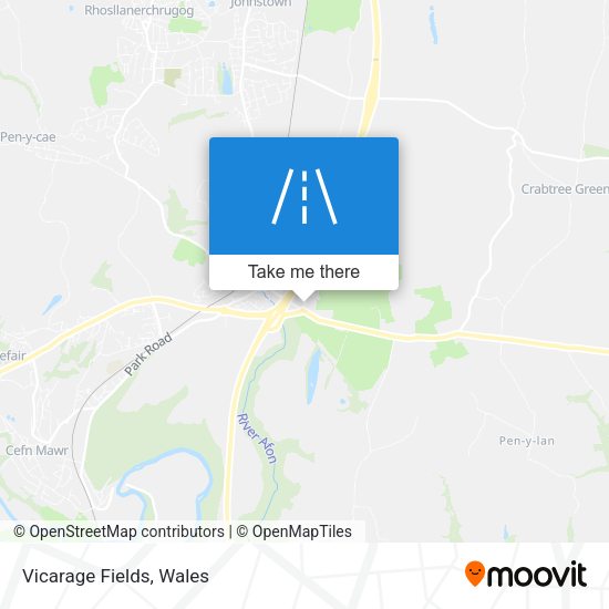 Vicarage Fields map