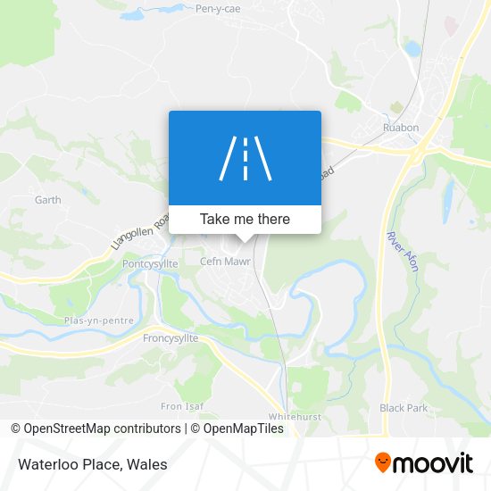 Waterloo Place map