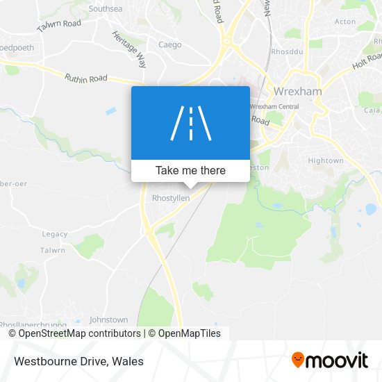 Westbourne Drive map