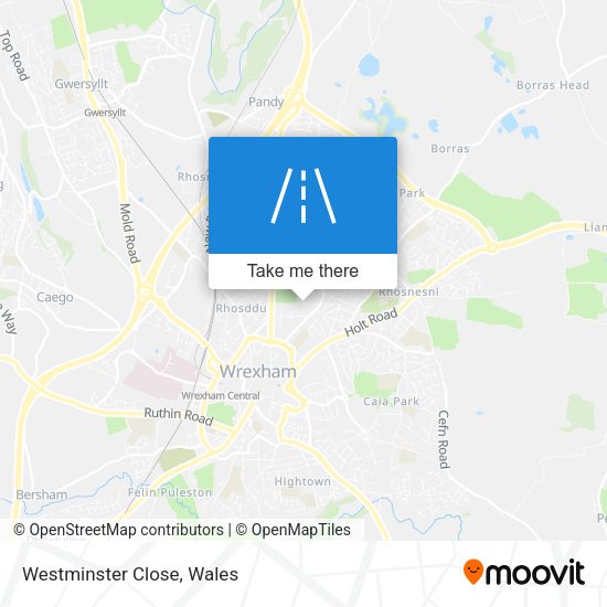 Westminster Close map
