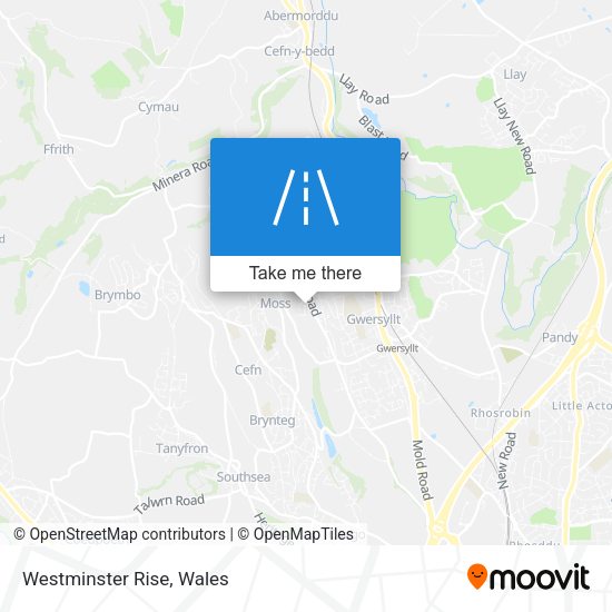 Westminster Rise map