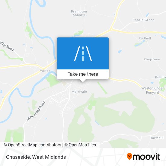 Chaseside map