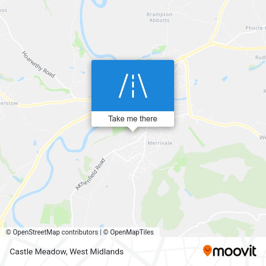 Castle Meadow map