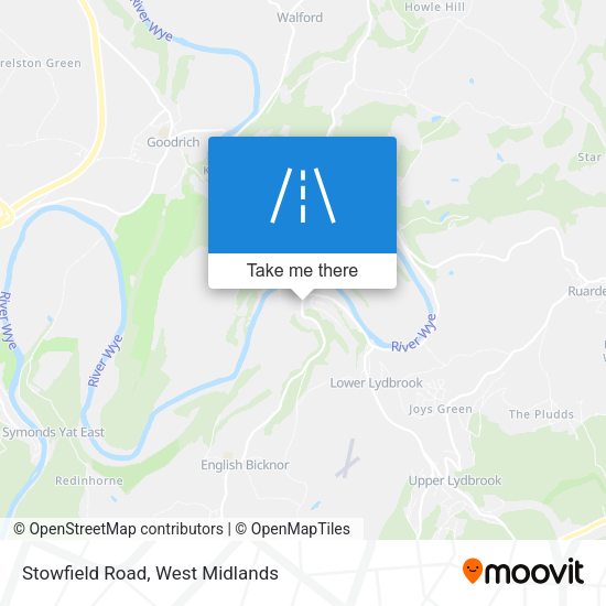 Stowfield Road map