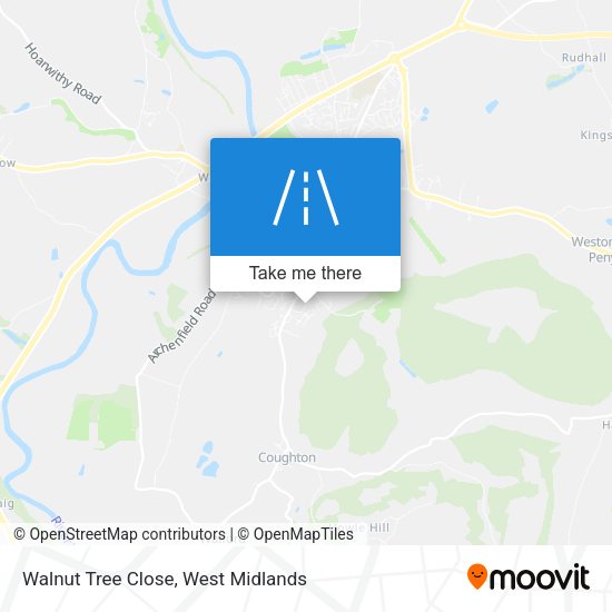 Walnut Tree Close map