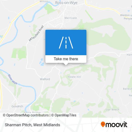 Sharman Pitch map