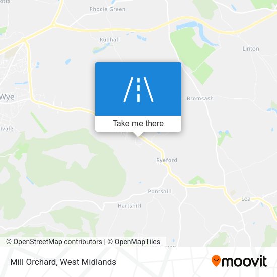 Mill Orchard map