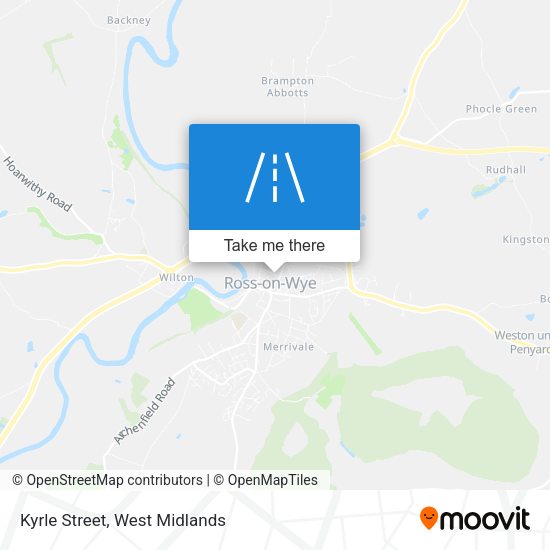 Kyrle Street map