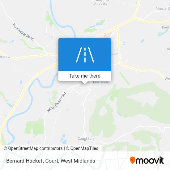 Bernard Hackett Court map