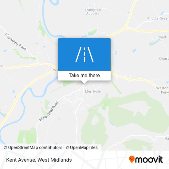 Kent Avenue map