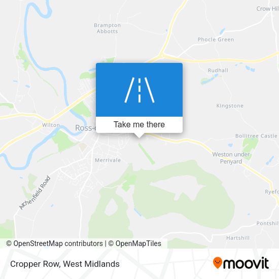 Cropper Row map