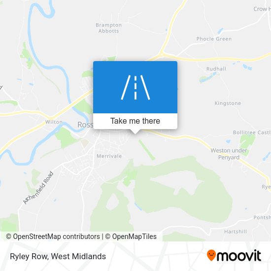 Ryley Row map