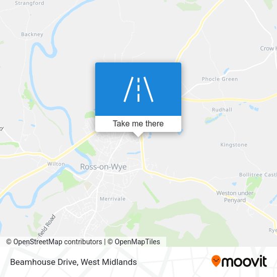 Beamhouse Drive map