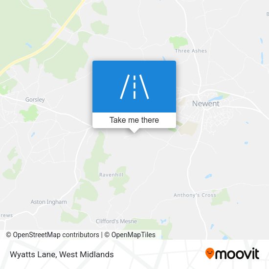 Wyatts Lane map