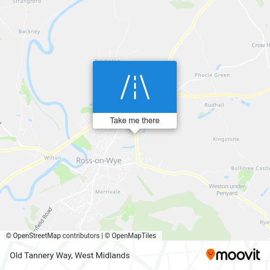 Old Tannery Way map